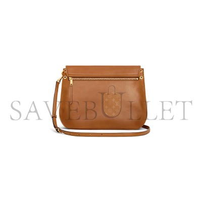 CELINE SOFT TRIOMPHE BESACE IN SUPPLE SHINY LAMBSKIN 123632T88.GFY5 (34*25*13cm)  